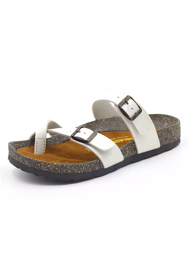 SoleSimple Dublin - White Sandals & Flip Flops & Slipper