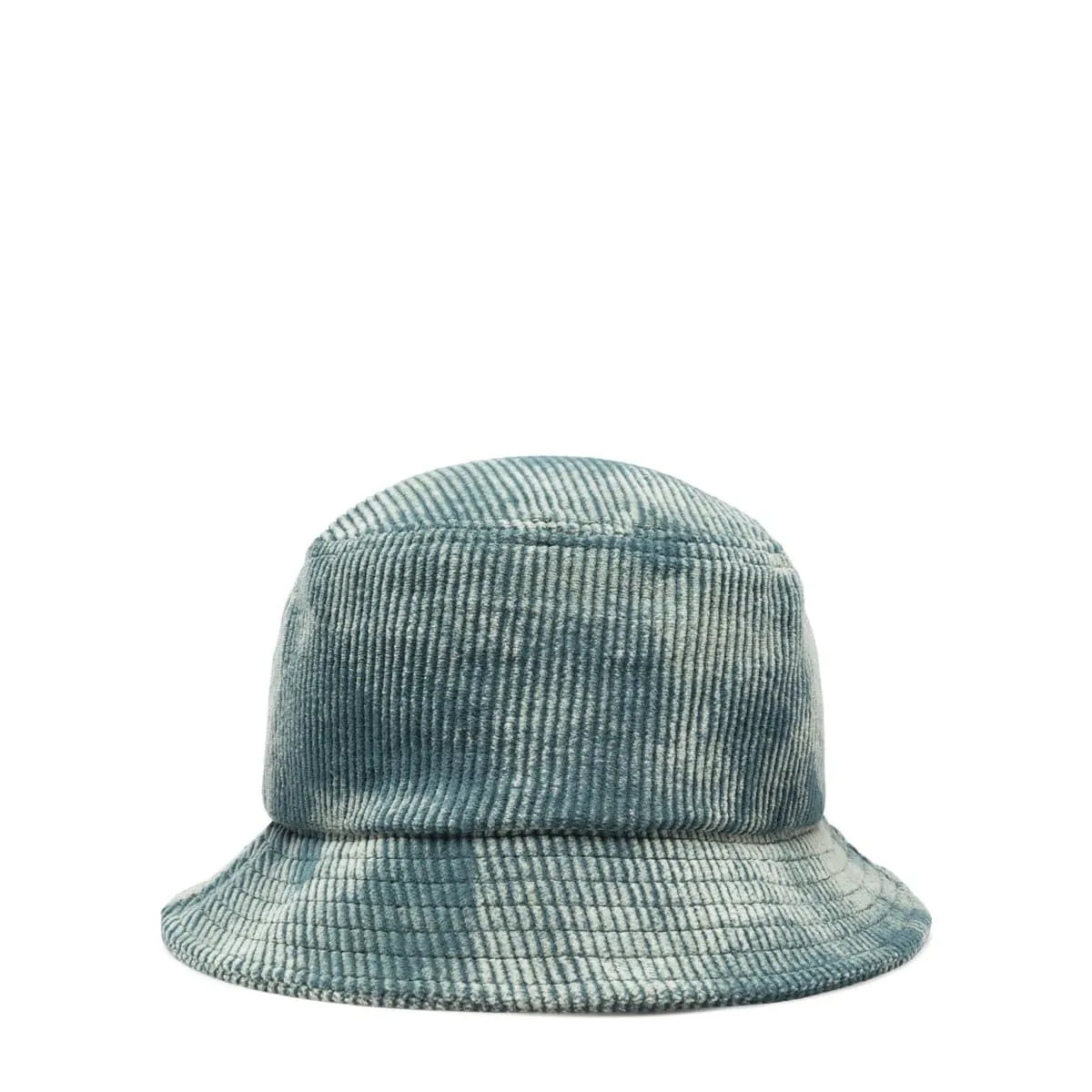 SPIKEY BLEACHED CORD BUCKET HAT Mallard Green