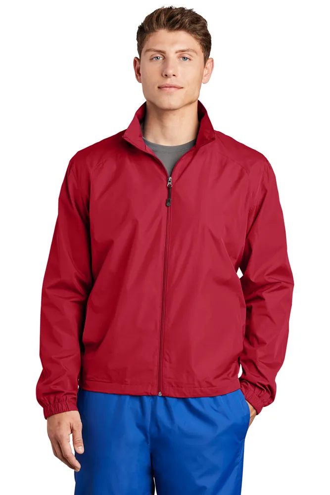 Sport-Tek Men's Full-Zip Wind Jacket. JST70.