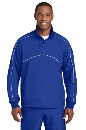 Sport-Tek Shield Ripstop Jacket JST83 True Royal/ White