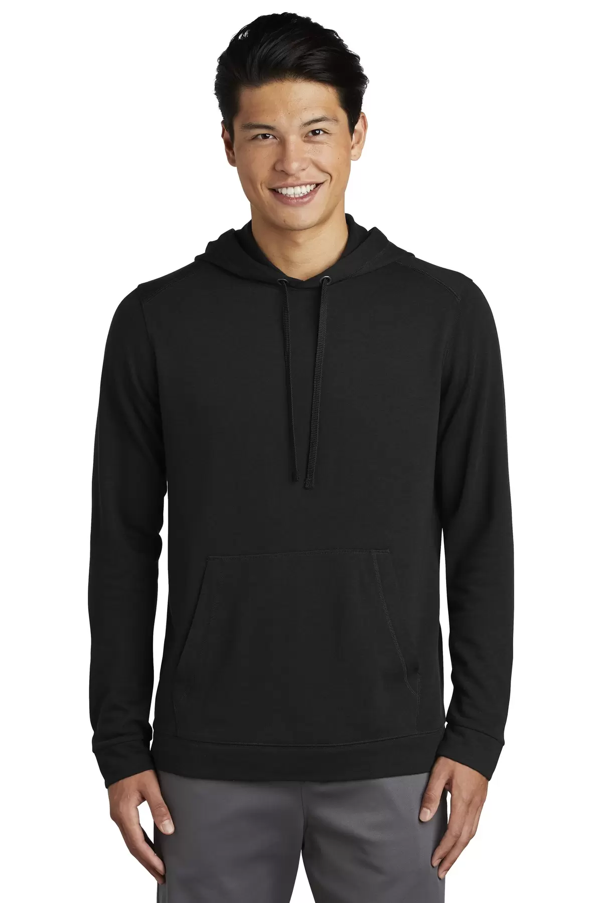 Sport Tek ST296 Sport-Tek  PosiCharge  Tri-Blend Wicking Fleece Hooded Pullover SKU: ST296