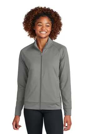 Sport-Tek Women's Sport-Wick Stretch Full-Zip Cadet Jacket