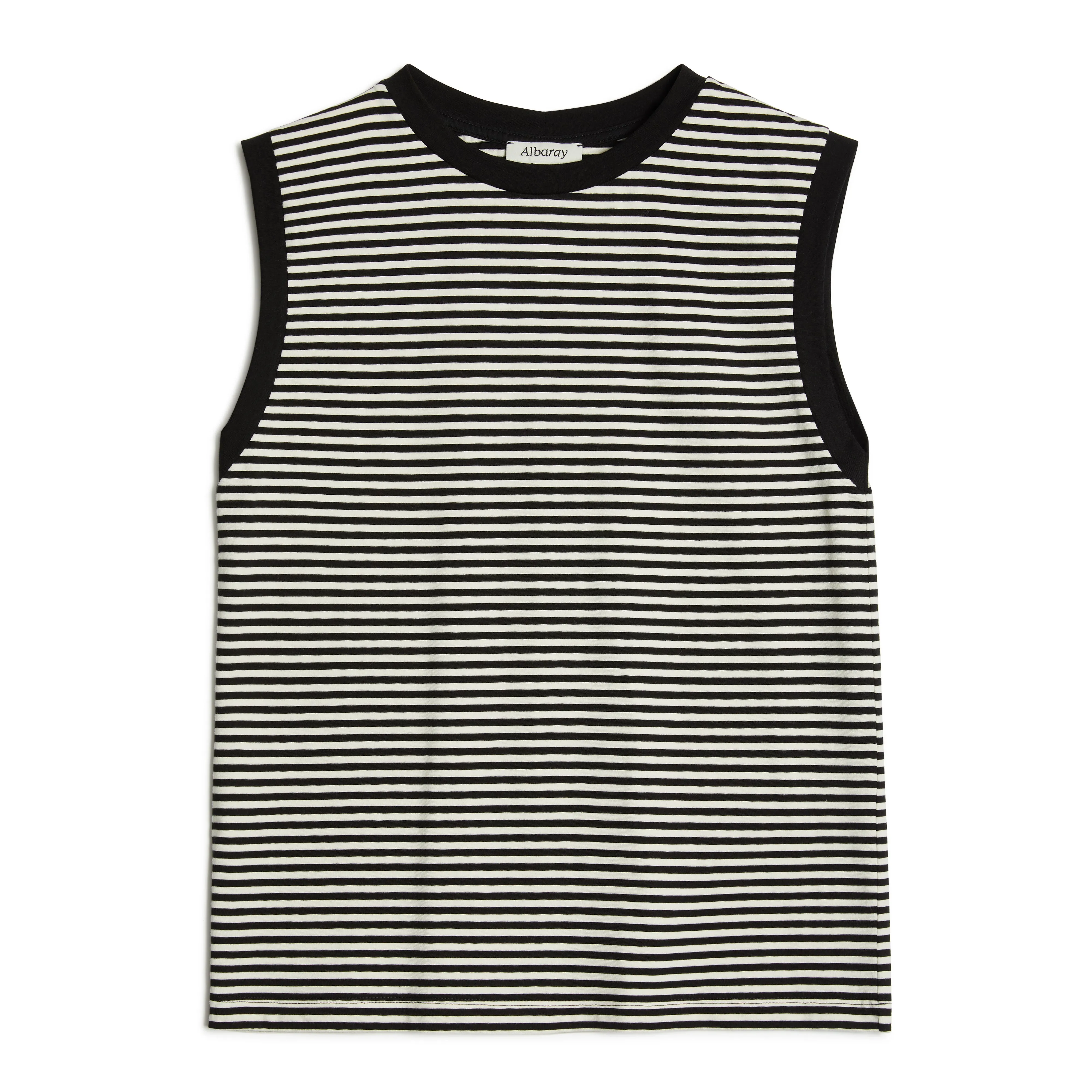 Stripe Cotton Tank Top