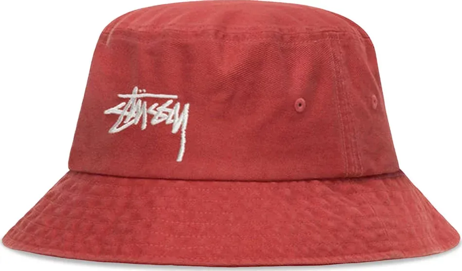 STUSSY - Men Big Stock Bucket Hat