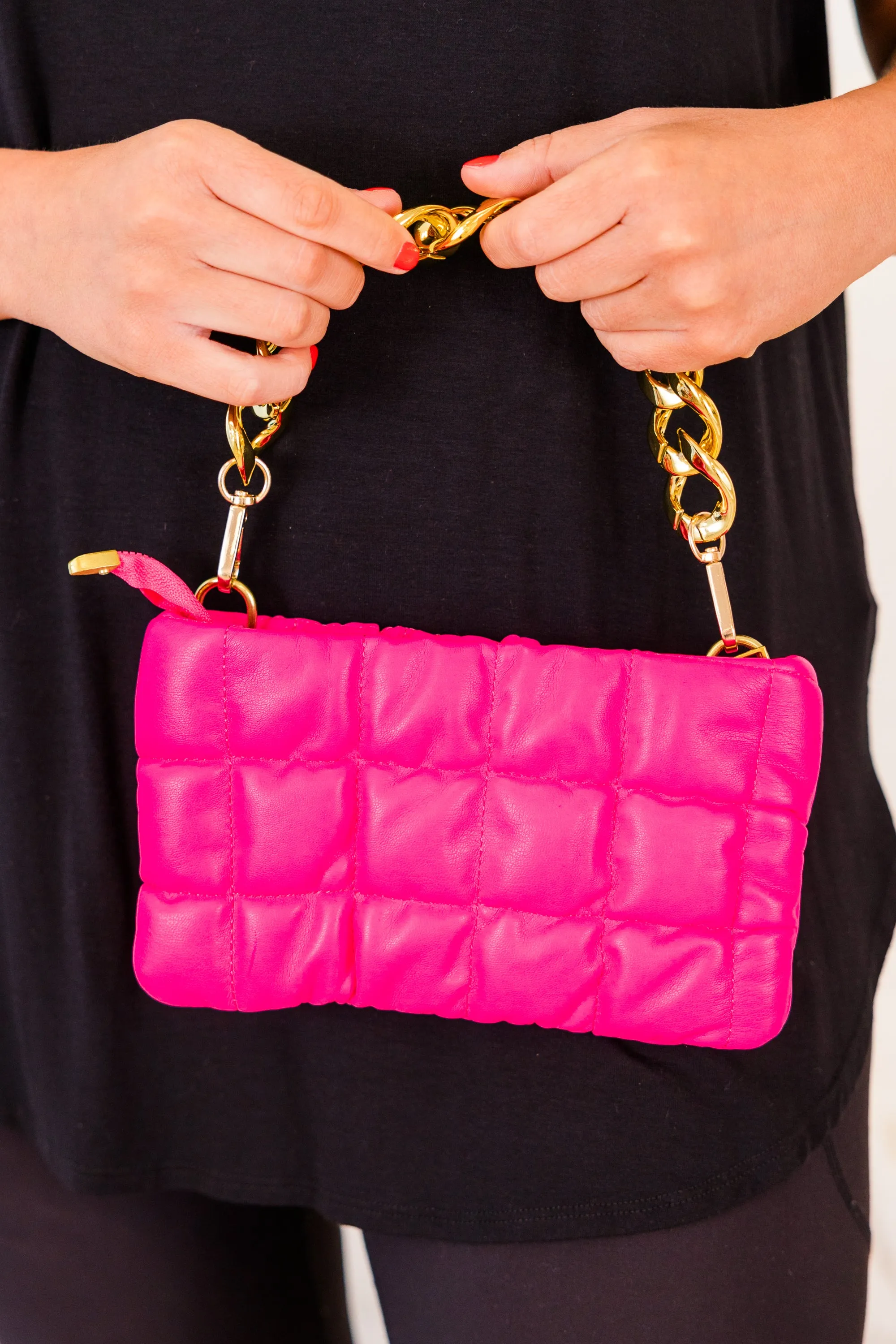 Styling With Confidence Handbag, Hot Pink