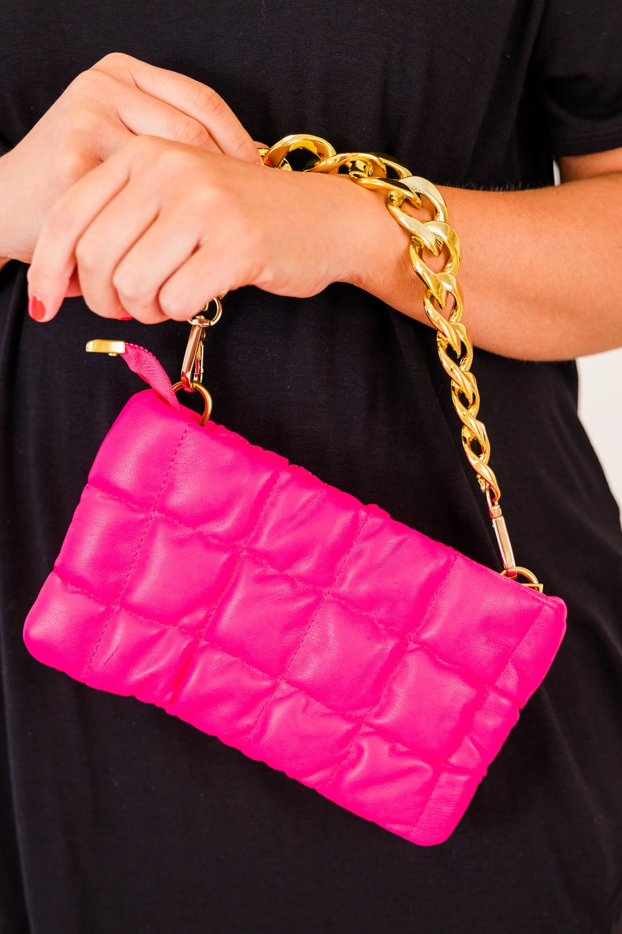 Styling With Confidence Handbag, Hot Pink