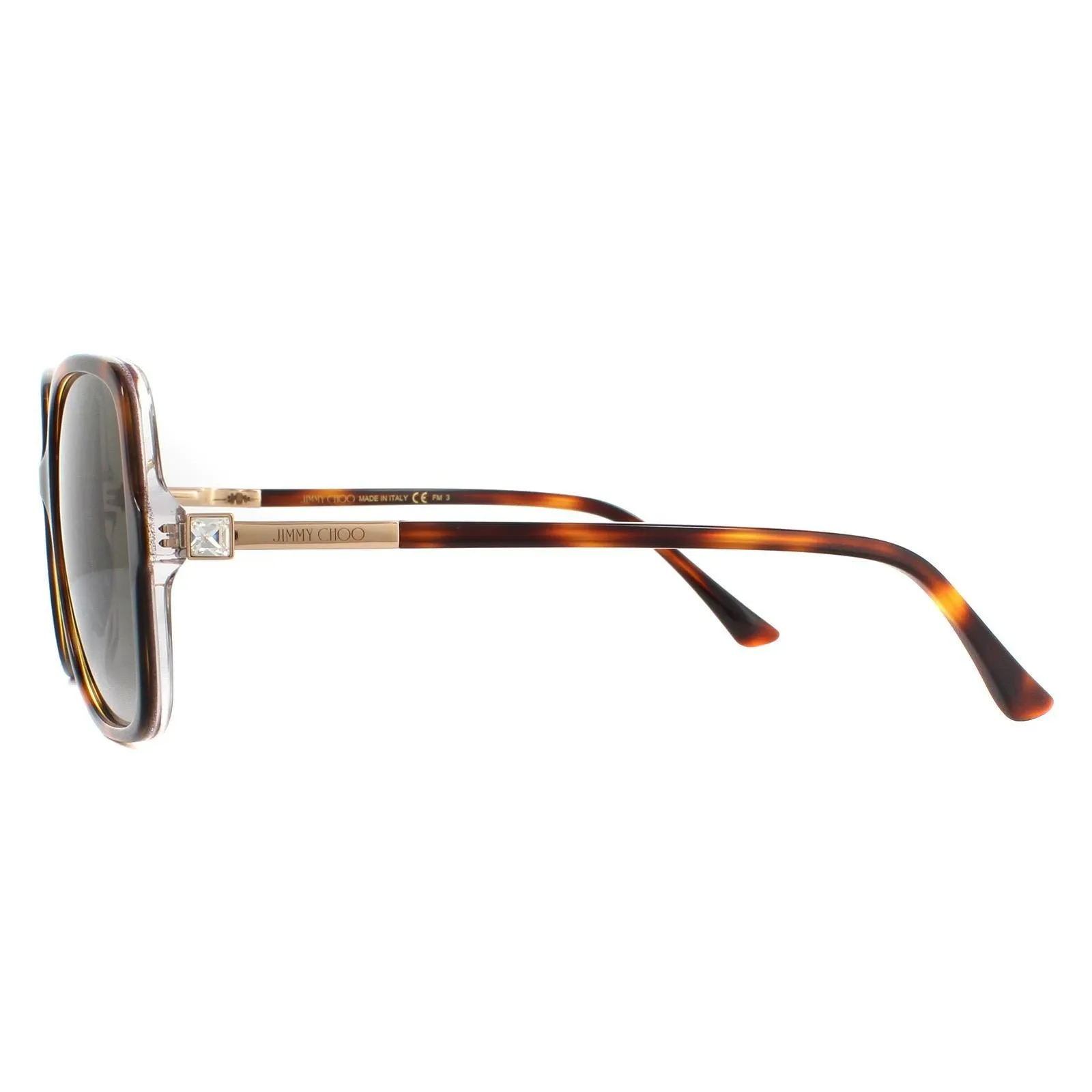 Sunglasses | Fashion Havana Pink Brown Gradient Sunglasses | Jimmy Choo