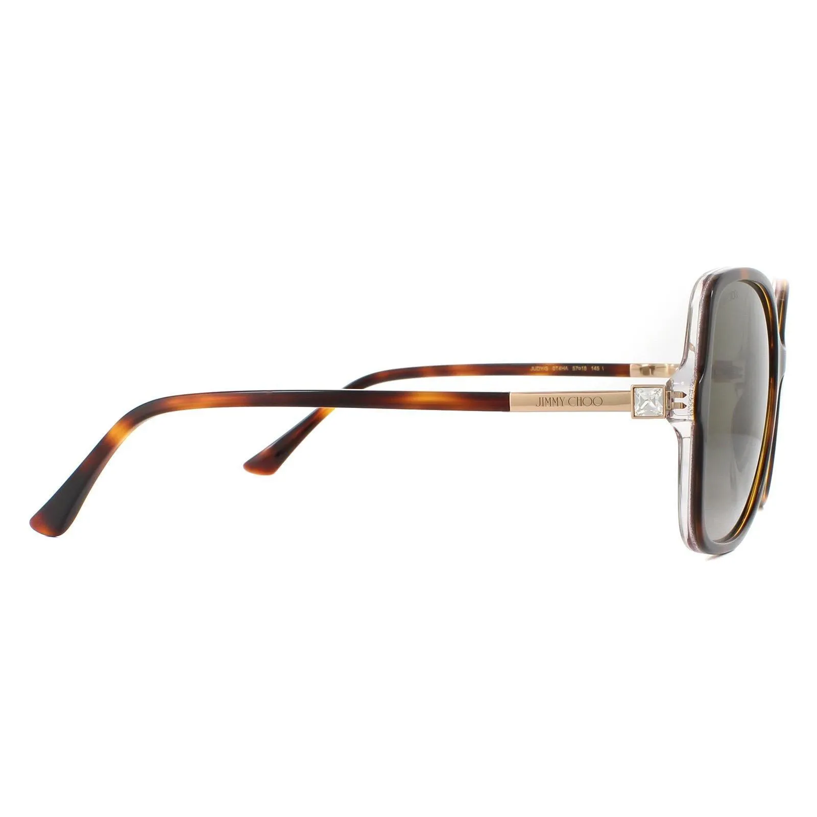 Sunglasses | Fashion Havana Pink Brown Gradient Sunglasses | Jimmy Choo