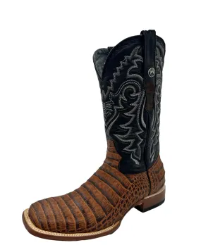 Tanner Mark Caiman Belly Print Men's Boot