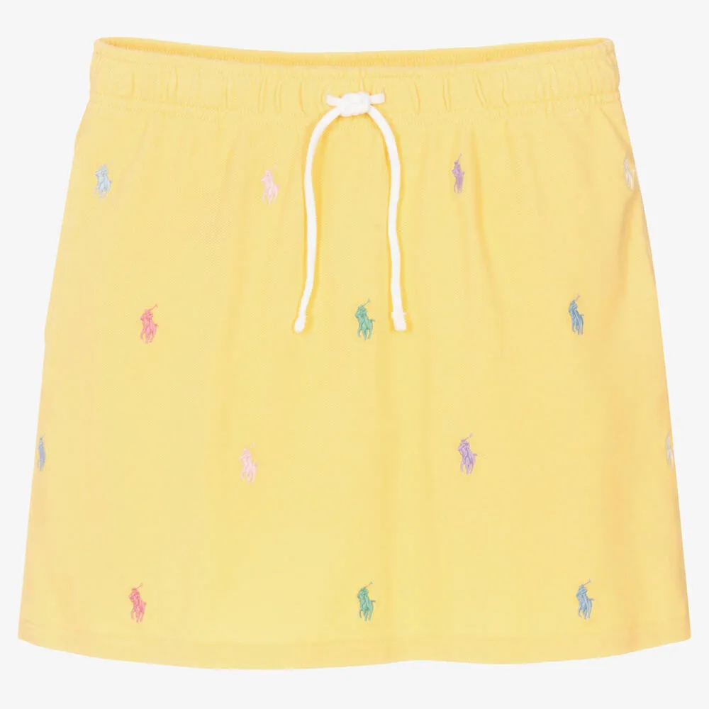 Teen Girls Yellow Skirt