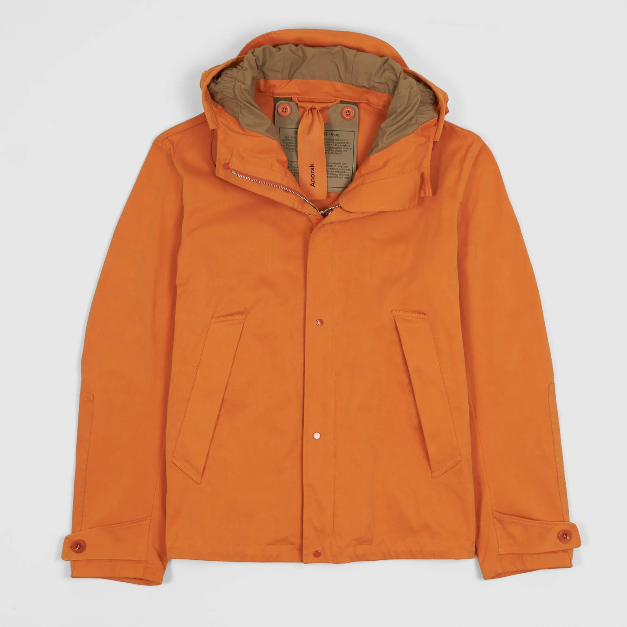 Ten c 9oz. Hooded Anorak Jacket