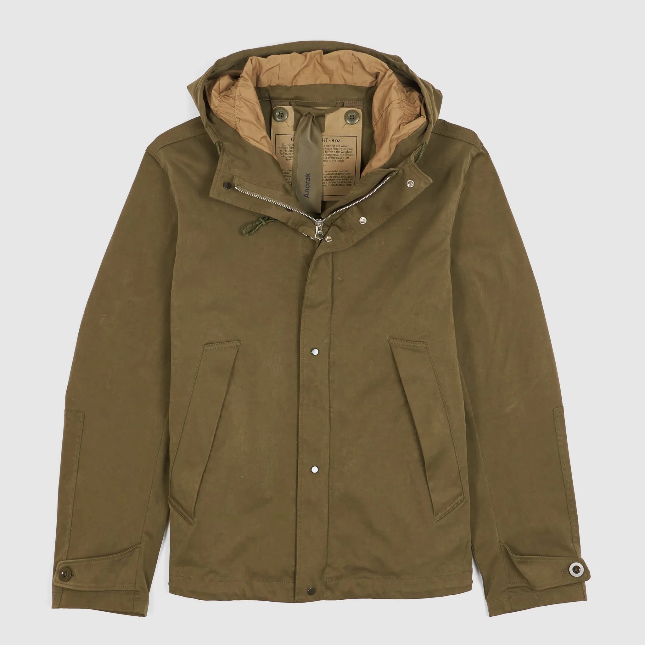 Ten c 9oz. Hooded Anorak Jacket