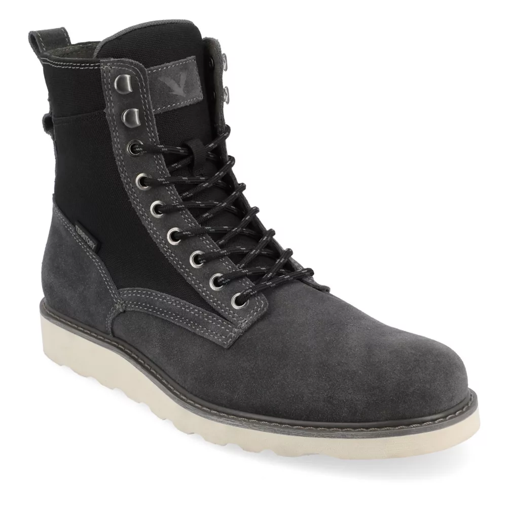 TERRITORY  MENS ELEVATE LACE-UP BOOT