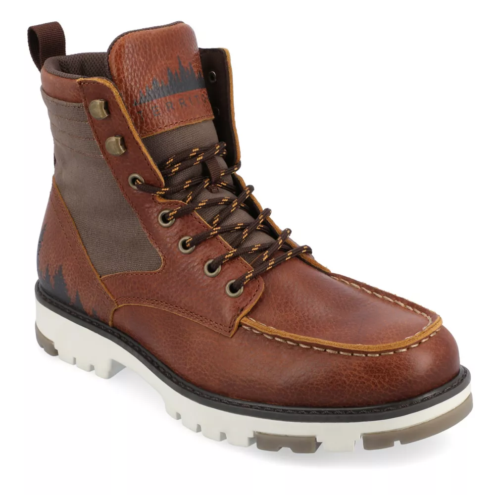 TERRITORY  MENS TIMBER LACE-UP BOOT