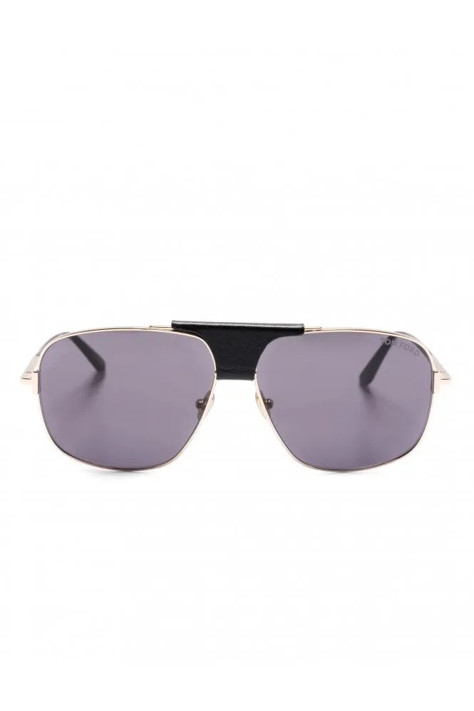 Tex Metal Sunglasses Black