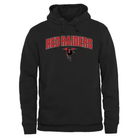 Texas Tech Red Raiders Black Proud Mascot Pullover Hoodie