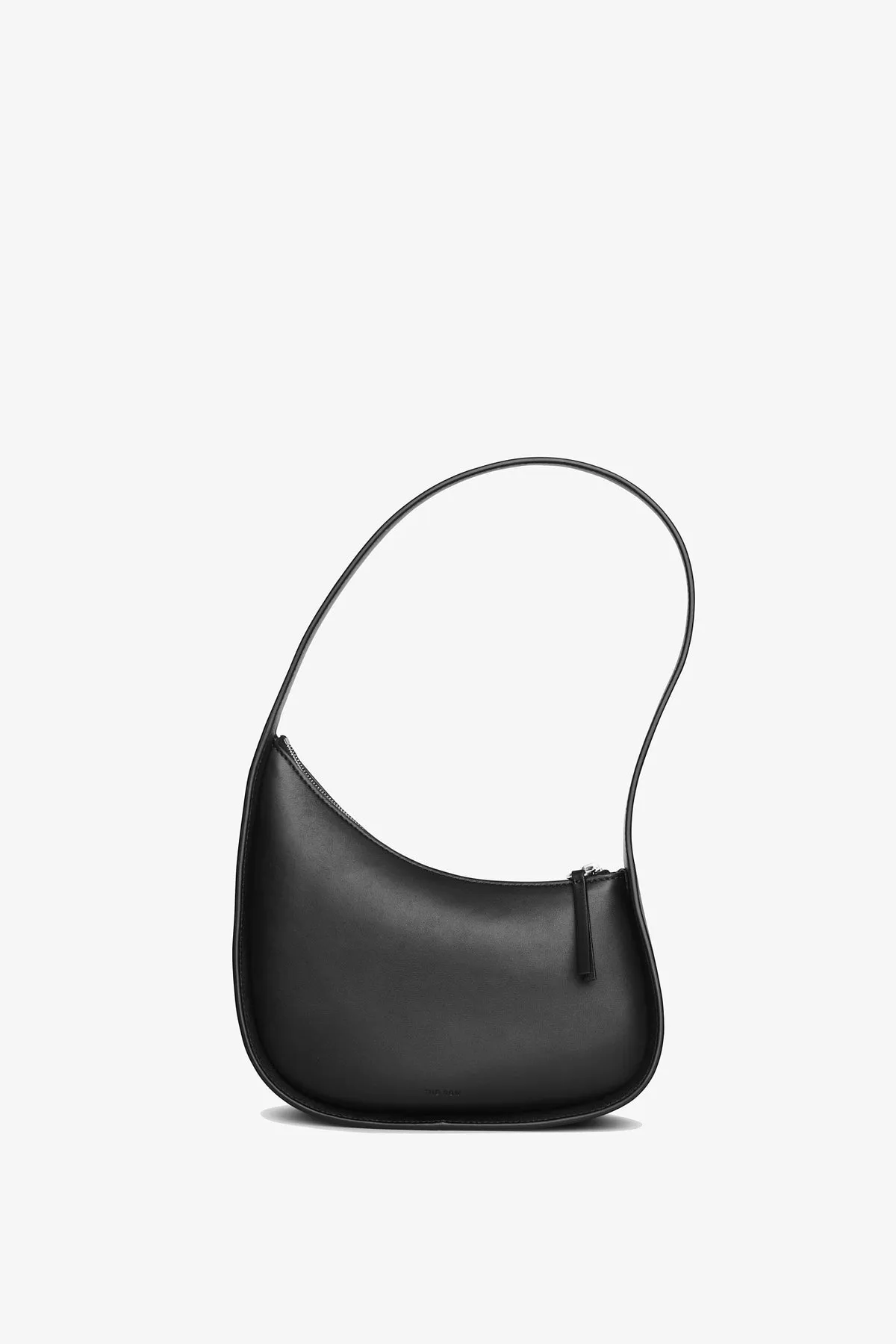 The Row Half Moon leather shoulder bag