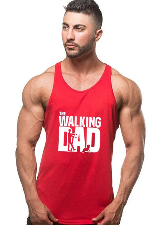 The Walking Dad Tank(Black)