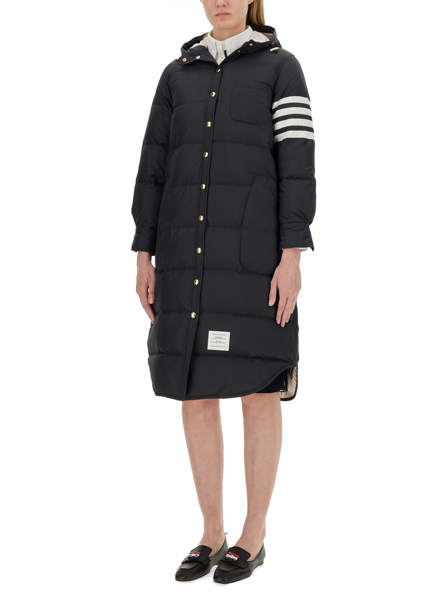 THOM BROWNE    HOODED JACKET