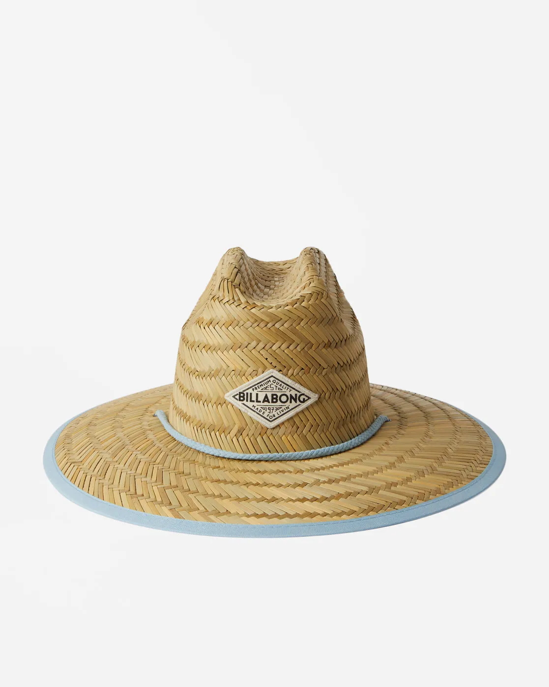 Tipton Straw Lifeguard Hat - Salt Crystal