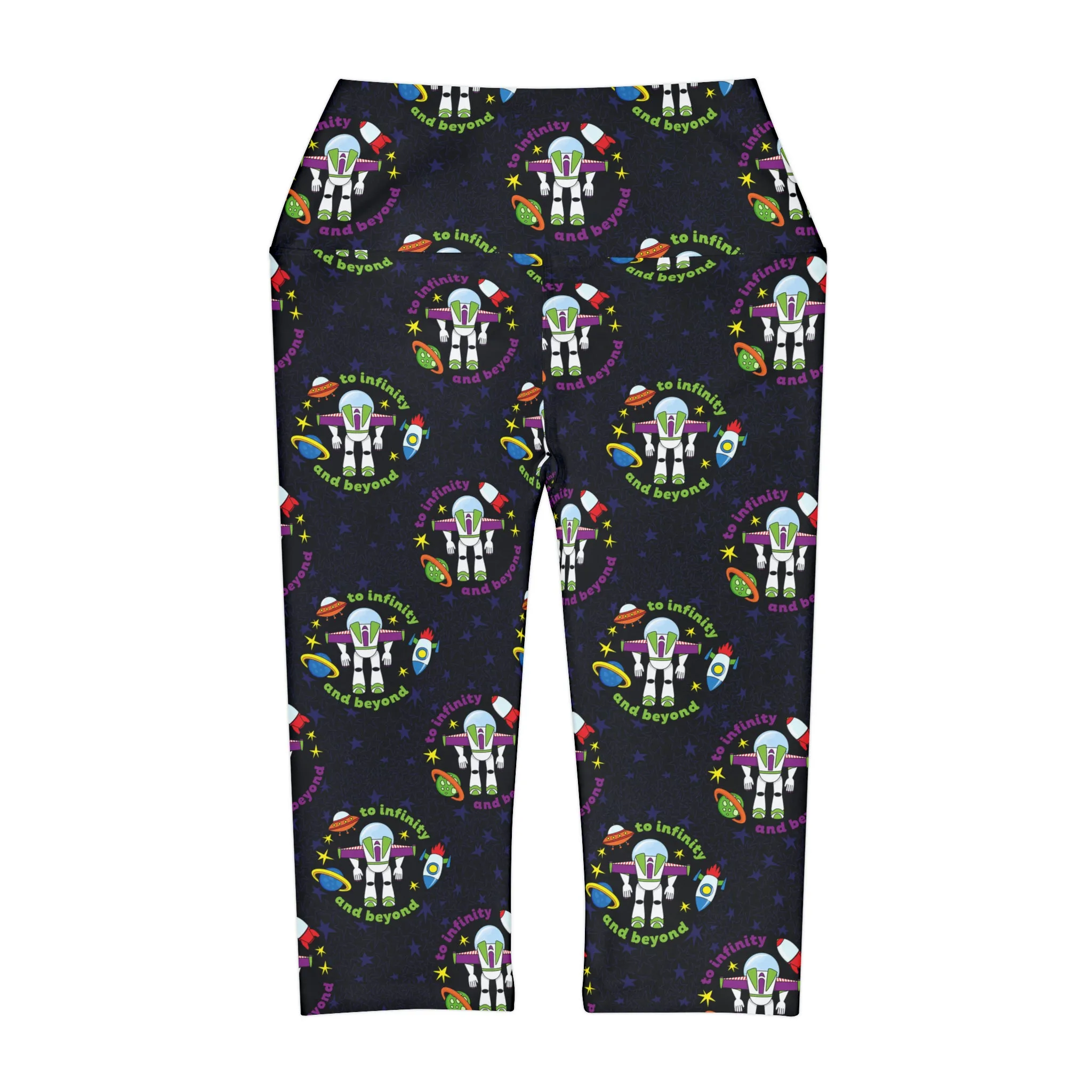 To Infinity And Beyond Athletic Capri Leggings