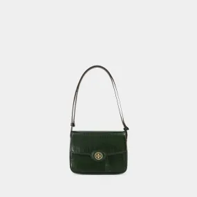 Tory Burch  Robinson Convertible Shoulder Bag - Tory Burch - Leather  - Green