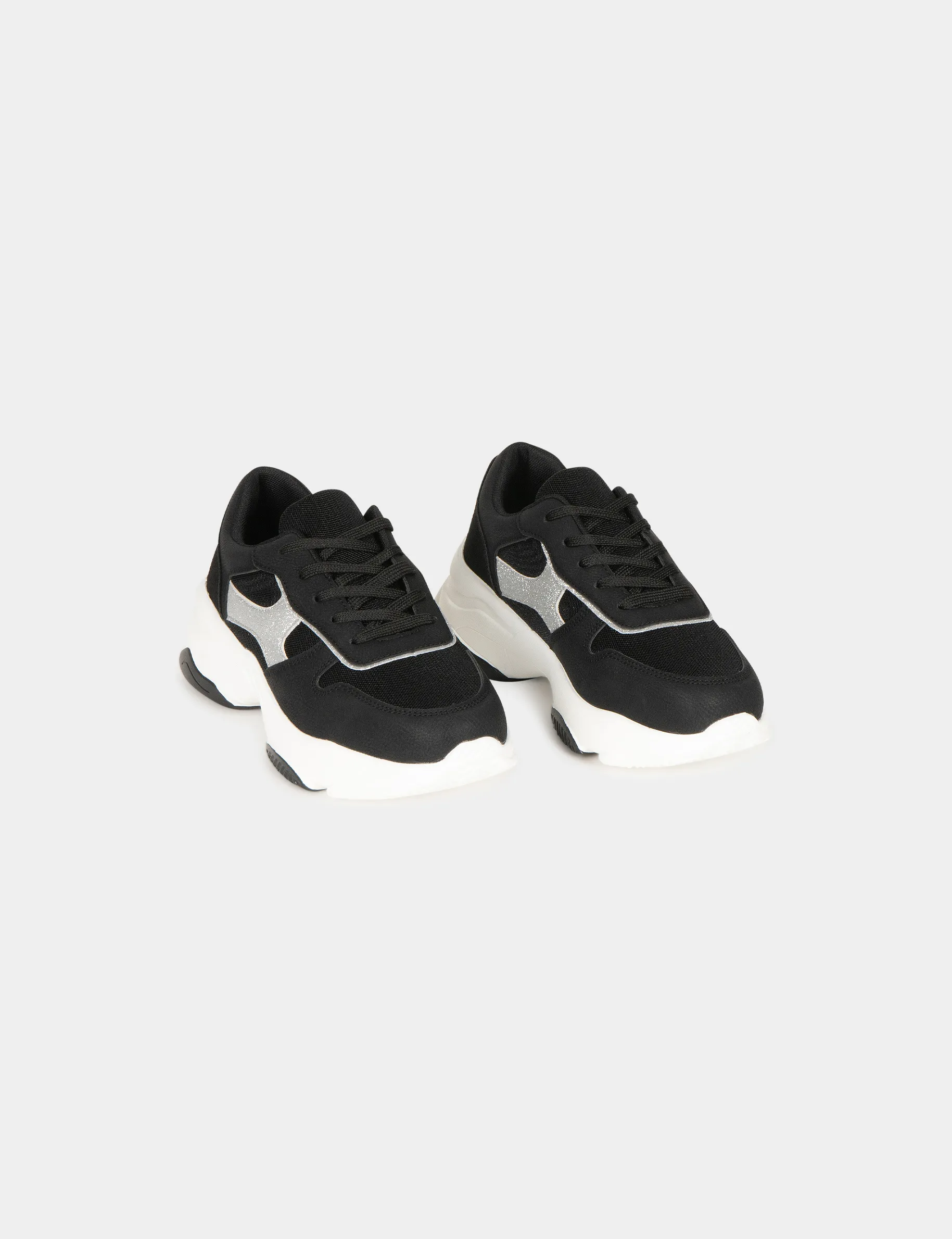 Trainers with spangles black women
