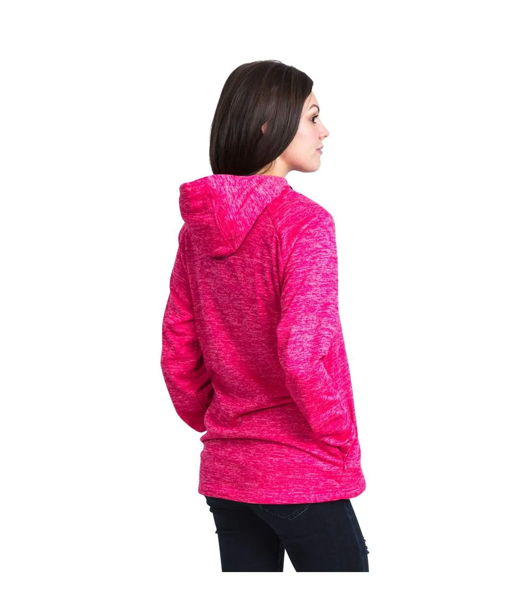 Trespass Womens/Ladies Stumble Hooded Fleece (Pink Lady Marl) - UTTP4034