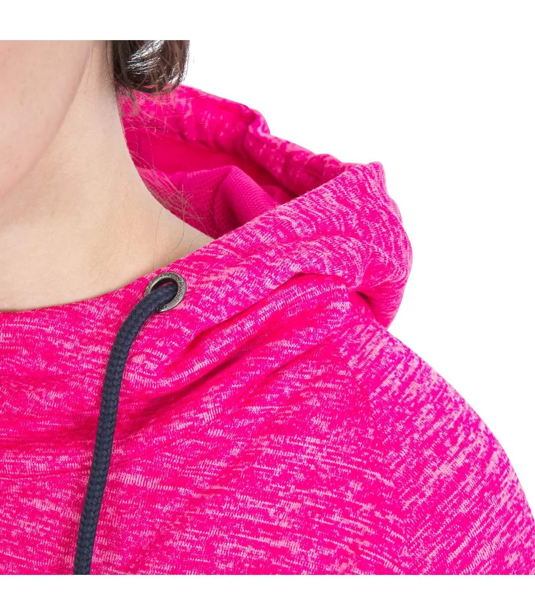 Trespass Womens/Ladies Stumble Hooded Fleece (Pink Lady Marl) - UTTP4034