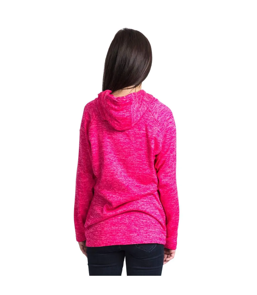 Trespass Womens/Ladies Stumble Hooded Fleece (Pink Lady Marl) - UTTP4034