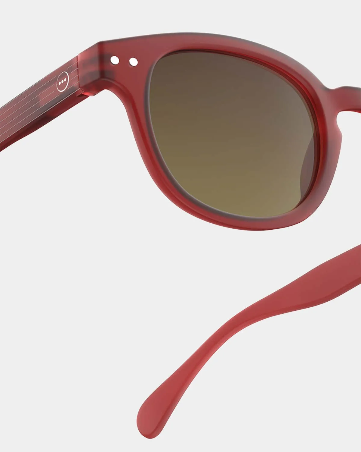 Unisex Izipizi Sunglasses C Sunglasses - Crimson