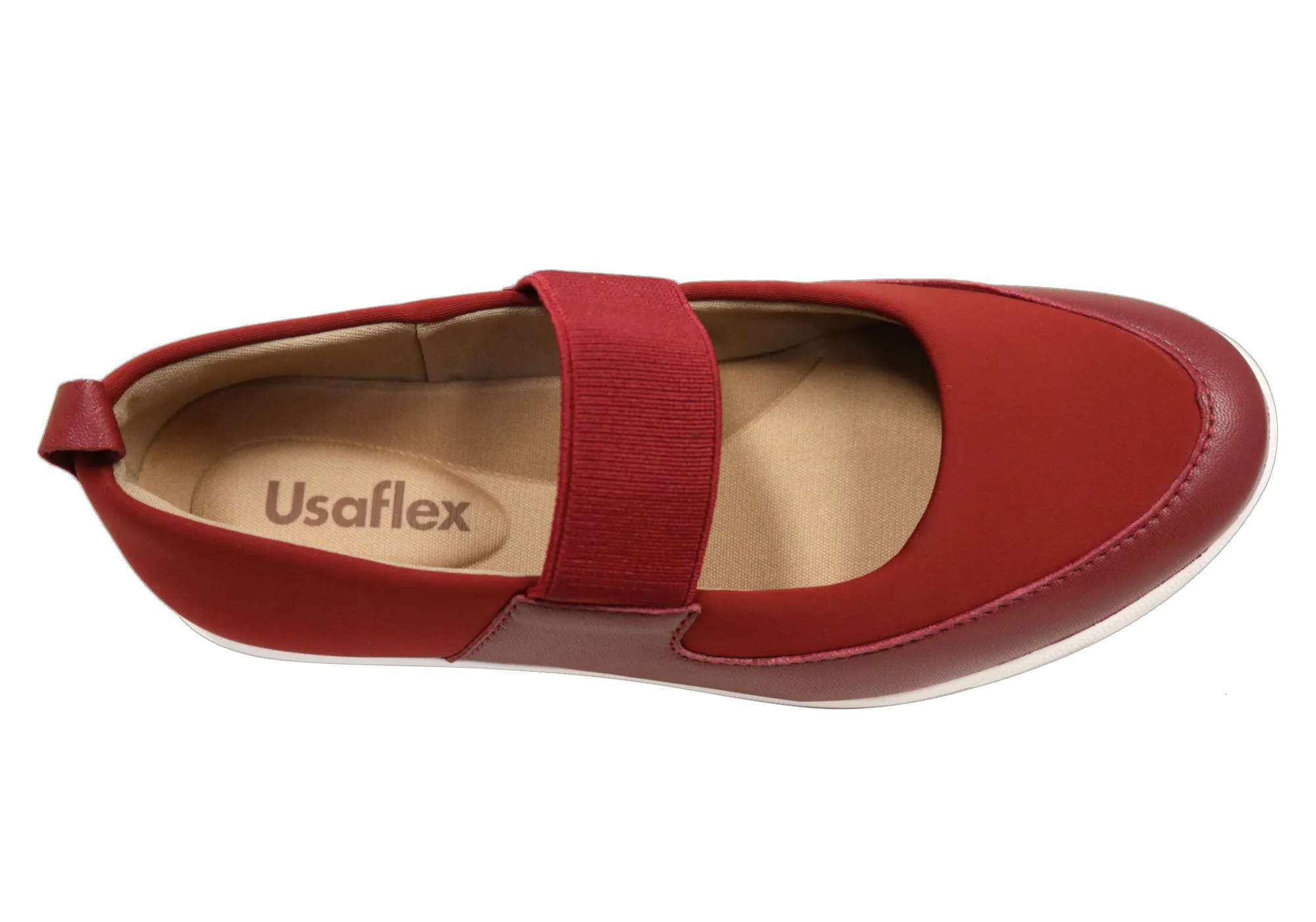 Usaflex Wendi Womens Comfortable Mary Jane Shoes Made In Brazil