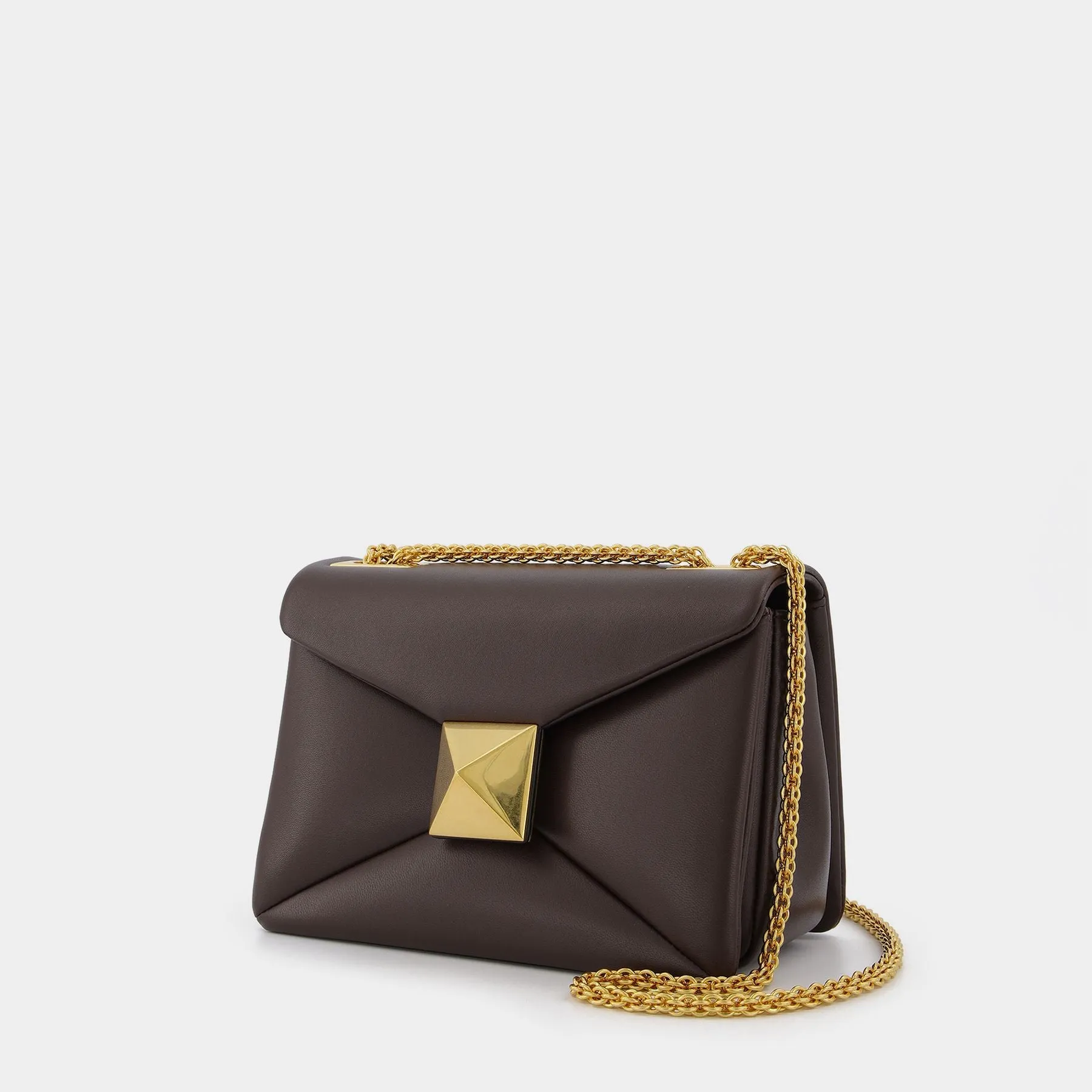 Valentino Garavani  Small Shoulder Bag | One Stud | Nappa Dolce/A.Brass Maxi Stud