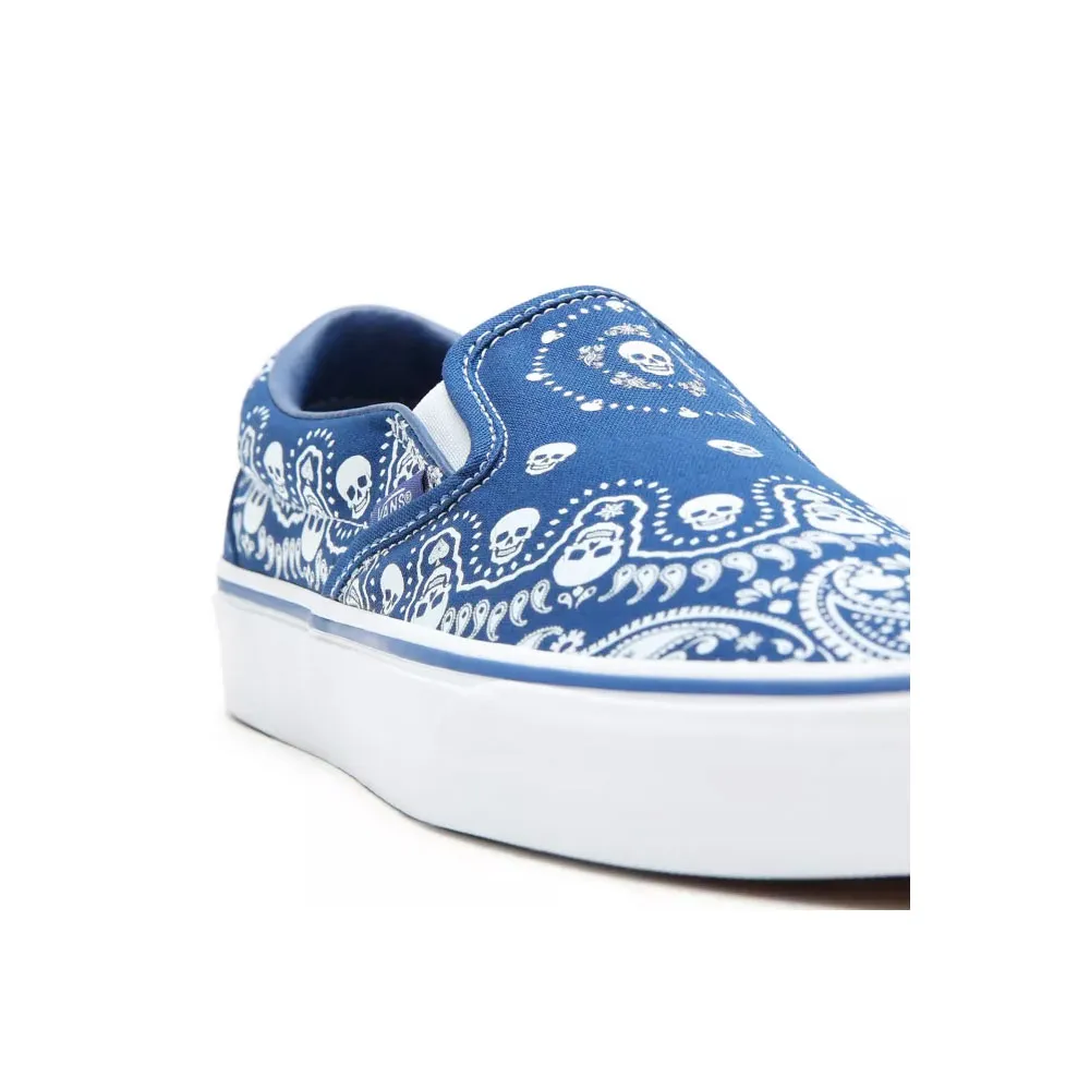 Vans Classic Slip-On Bandana True Blue/True White VN0A33TB42U1