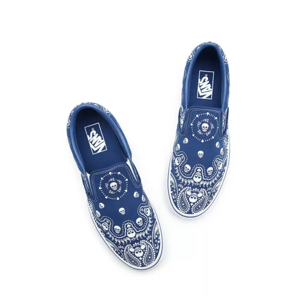 Vans Classic Slip-On Bandana True Blue/True White VN0A33TB42U1