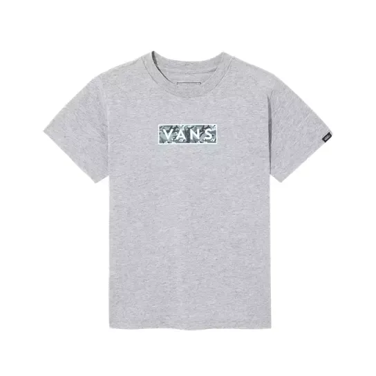 Vans Easy Box Fill Boys T-Shirt - Athletic Heather Grey -