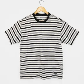 Vans - Gilbert Crockett Off The Wall Striped T-Shirt - Frost Grey