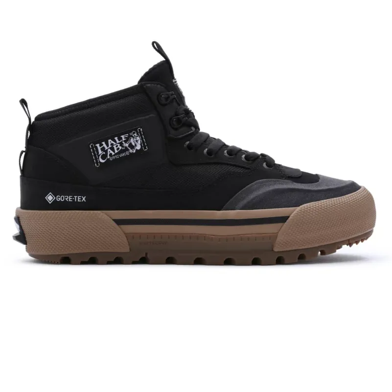 Vans Half Cab Gore-Tex Shoes - Black / Gum