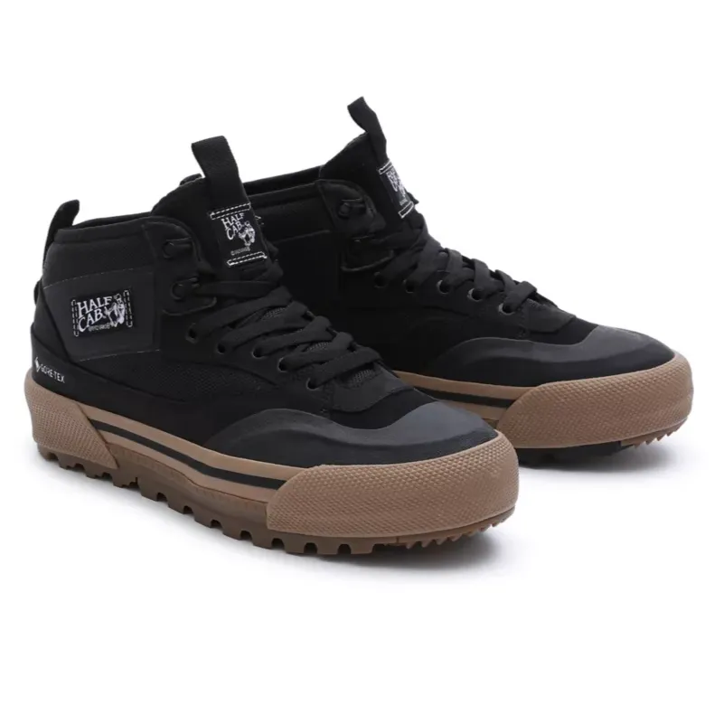 Vans Half Cab Gore-Tex Shoes - Black / Gum