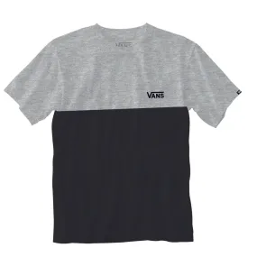 Vans Men's Colourblock T-shirt-Athletic Heather/Black