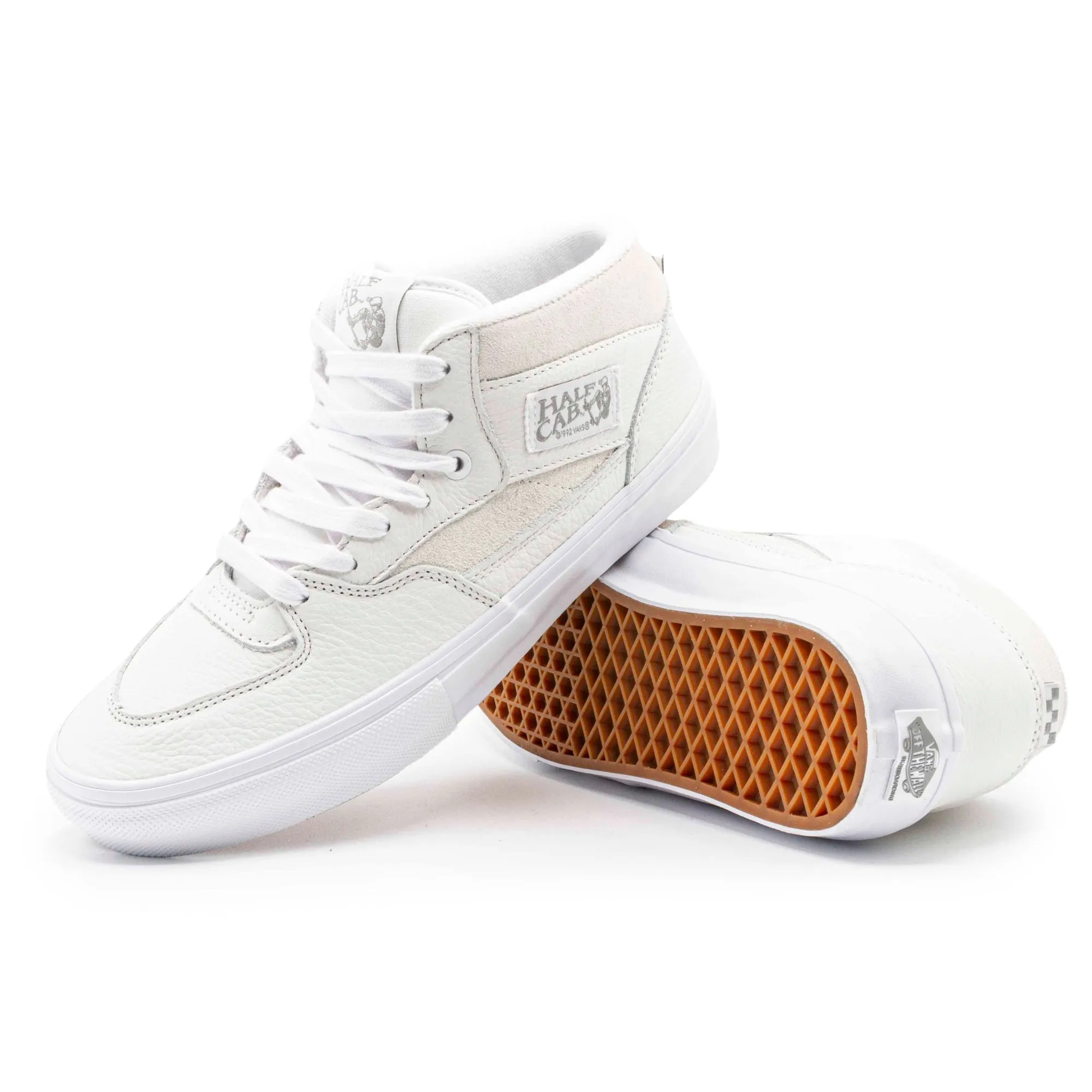 VANS SKATE HALF CAB - (DAZ) WHITE