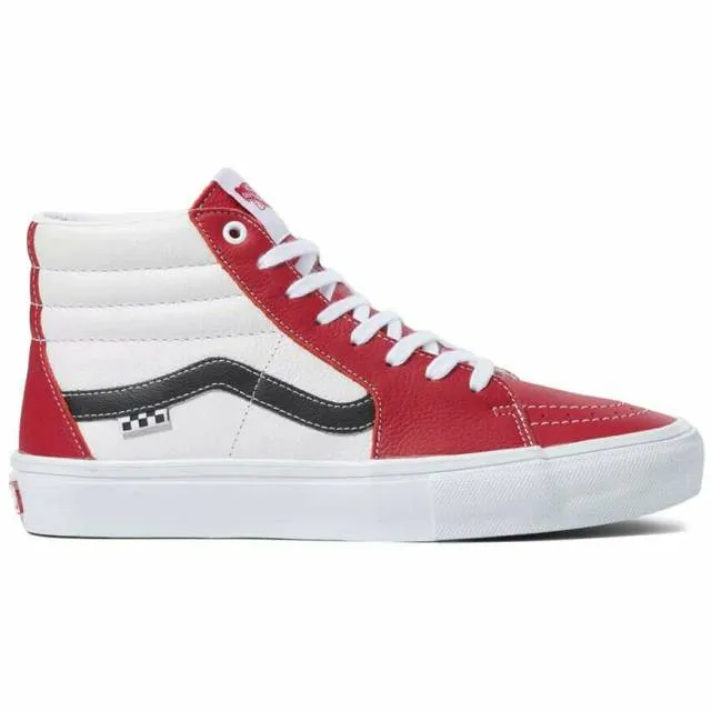 Vans Skate Sk8-Hi Sport Leather Chili Pepper White VN0A5...