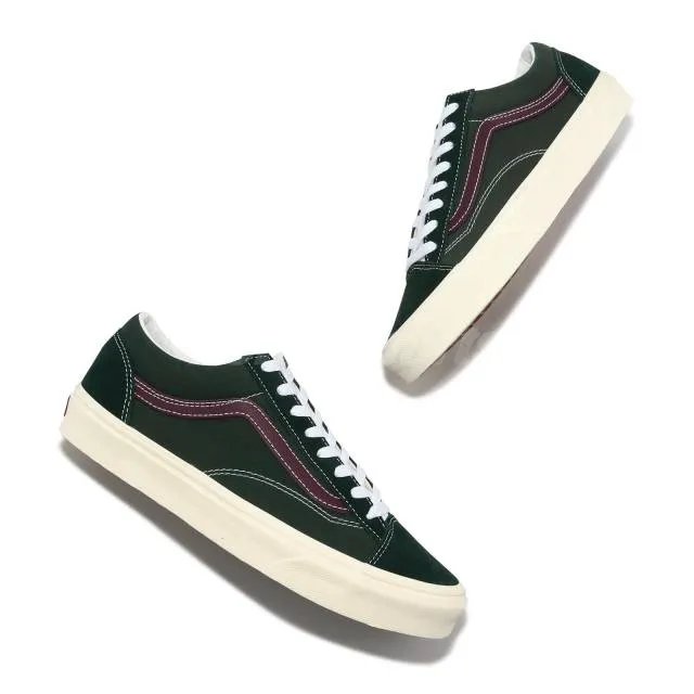 Vans Style 36 Scarab Green Vintage Suede Men Unisex Casu...