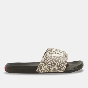 Vans Women's MTE La Costa Slide-On Warp Zebra Slides