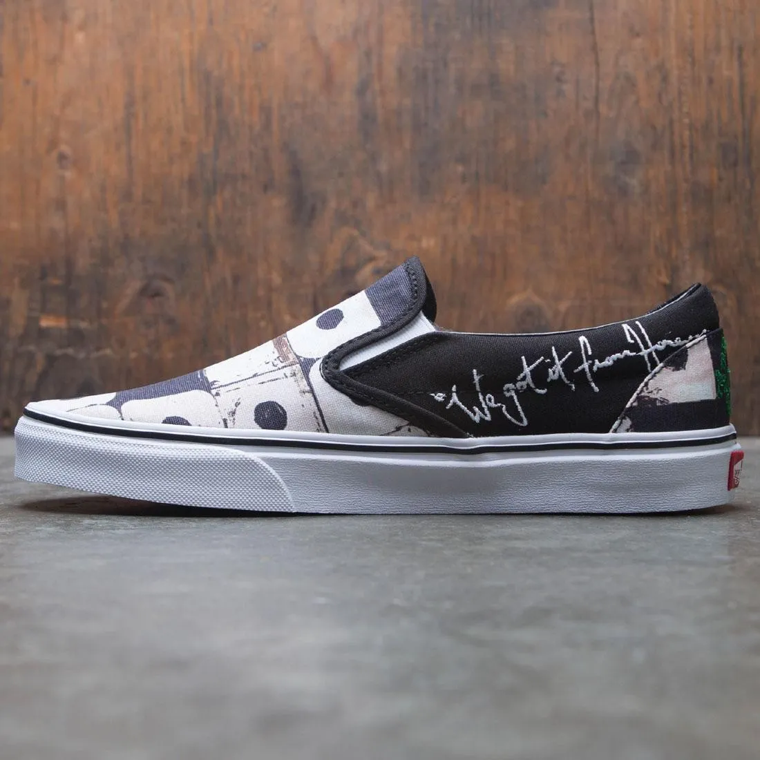 Vans x A Tribe Called Quest Men Classic Slip-On - ATCQ (black)