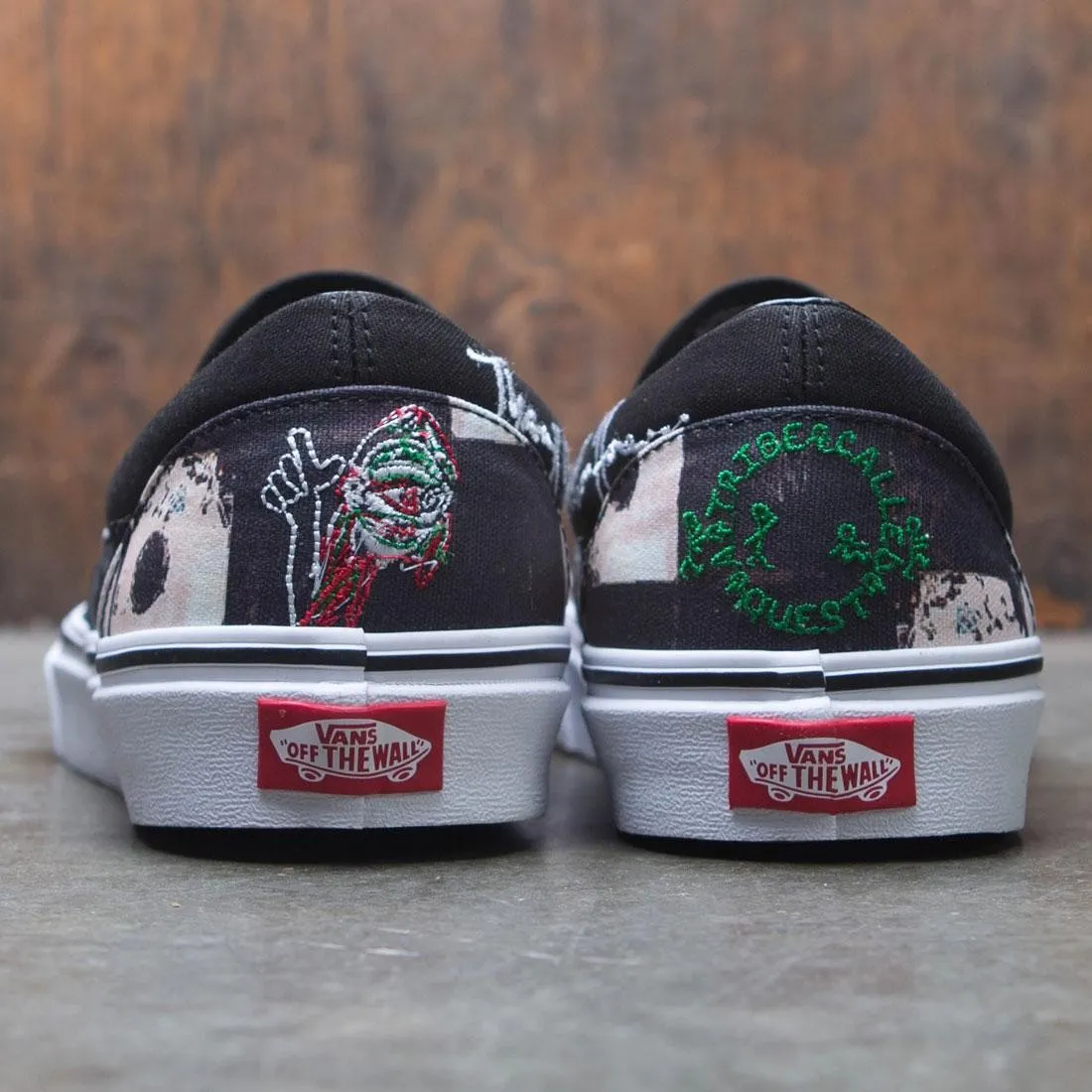 Vans x A Tribe Called Quest Men Classic Slip-On - ATCQ (black)