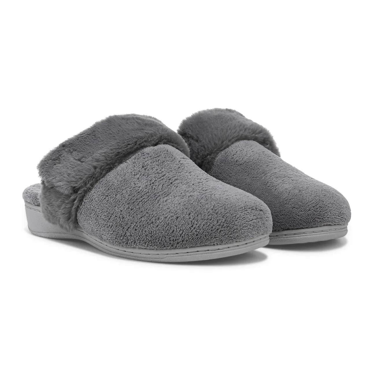 Vionic Adjustable Slipper with Orthotic Arch Support - Indulge Marielle