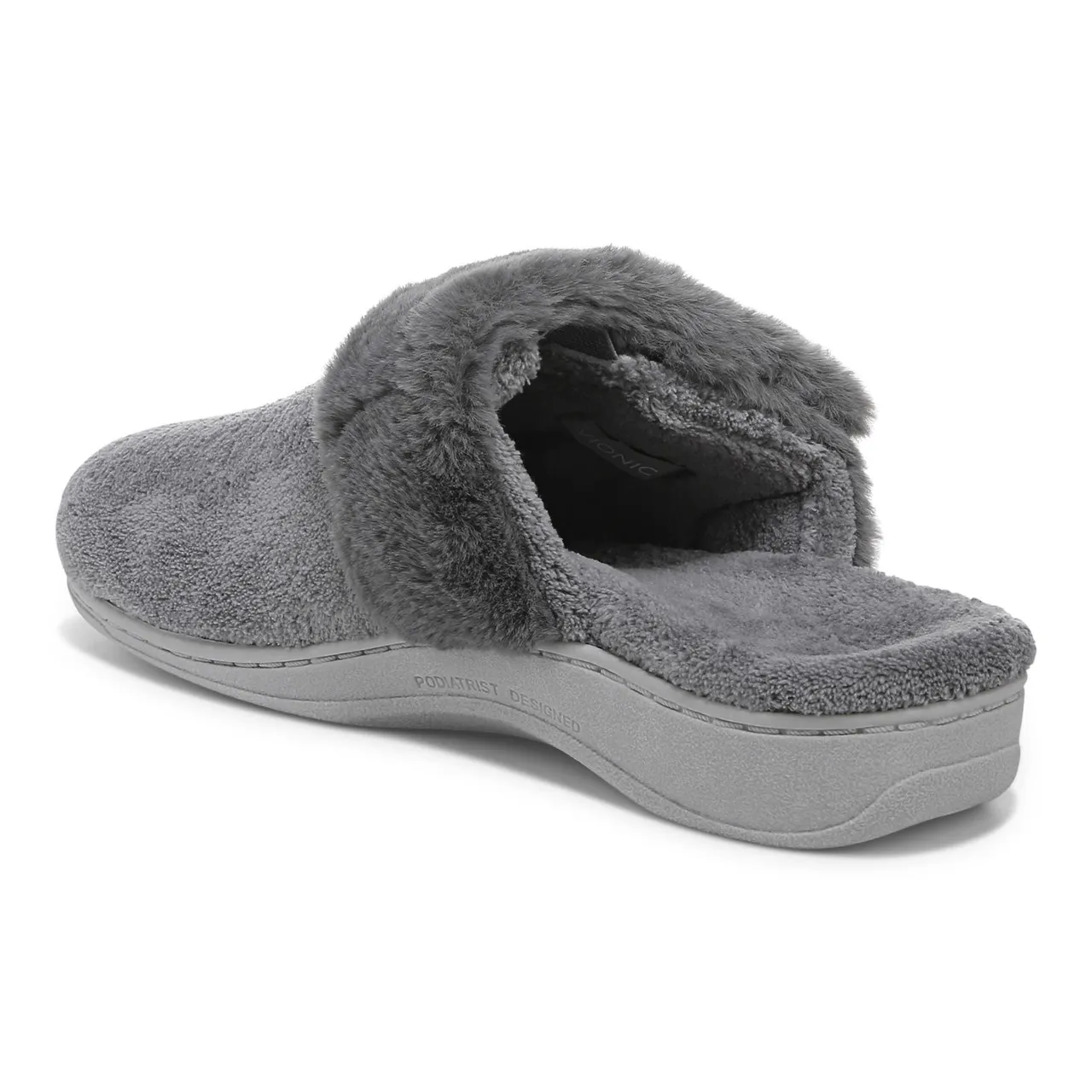 Vionic Adjustable Slipper with Orthotic Arch Support - Indulge Marielle