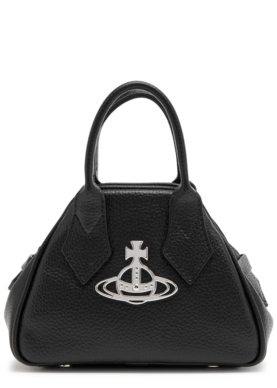 VIVIENNE WESTWOOD Yasmine mini faux leather top handle bag  -                         -                     -                