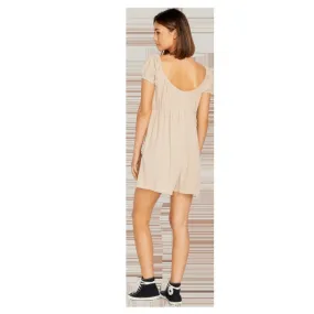 Volcom MOONBLAST ROMPER - TAUPE